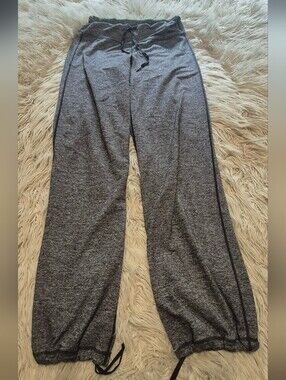 Gray Lululemon Drawstring Lounge Pants